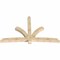 Ekena Millwork Davenport Rough Sawn Timber Gable Bracket, Douglas Fir, 108"W x 68"H x 6"D x 6"F, 15/12 Pitch GBW108X68X0606DAV00RDF - alternate 4